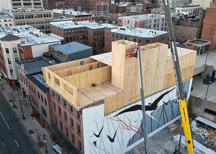 Image for the course: Timber Above the City, Innovative Wood Solutions for Vertical Extensions