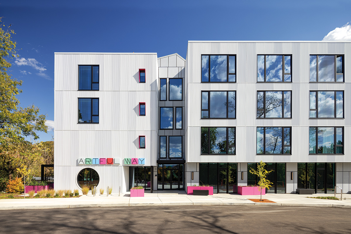 EcoFibra 76: A Hybrid  Window Solution Ideal for  Multifamily Living